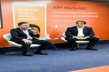 Foto - Lançamento do app Alerta ABC