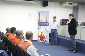 Foto - Treinamento regional sobre atendimento a emergências com produtos químicos