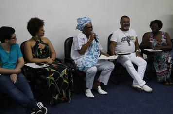 Foto - Roda de conversa com as comunidades tradicionais de terreiros e matrizes africanas