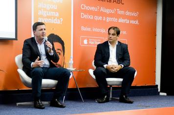 Foto - Lançamento do app Alerta ABC