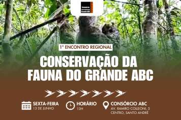 Consórcio ABC promove encontro regional sobre conservação da fauna