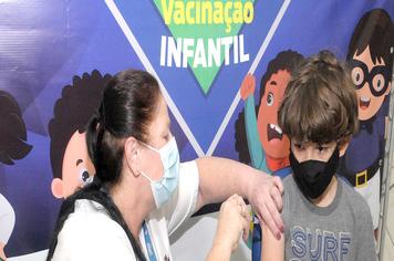 Grande ABC realiza mutirão de vacinação para crianças contra a Covid-19 neste sábado (5/2)