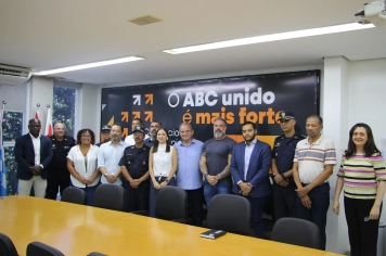 Consórcio ABC recebe secretários de segurança e fortalece a cooperação regional na segurança pública