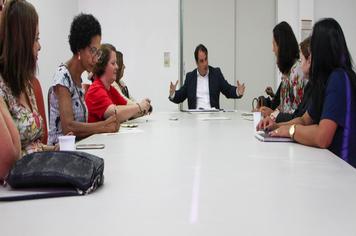 Secretário Fabio Palacio recebe Frente  Regional de Combate à Violência contra a Mulher