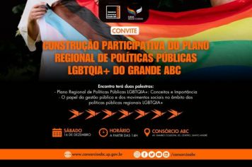 Consórcio ABC promove evento para elaboração de Plano Regional LGBTQIA+