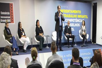 Seminário no Consórcio debate ações  para enfrentamento ao trabalho infantil