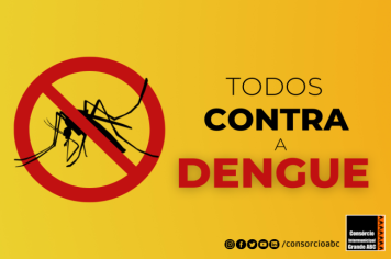 Consórcio ABC reforça cuidados contra a dengue e outras arboviroses