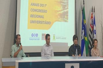 Consórcio ABC participa do lançamento dos anais do Congresso Regional Universitário