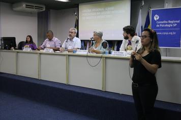 Oficina Regional de Psicologia discute gestão de riscos