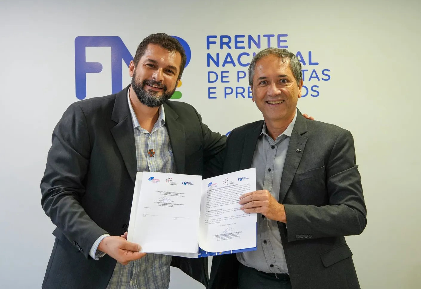 Agência de Desenvolvimento firma cooperação com Consórcio ABC e FNP para fortalecer o projeto “Grande ABC para o Mundo”