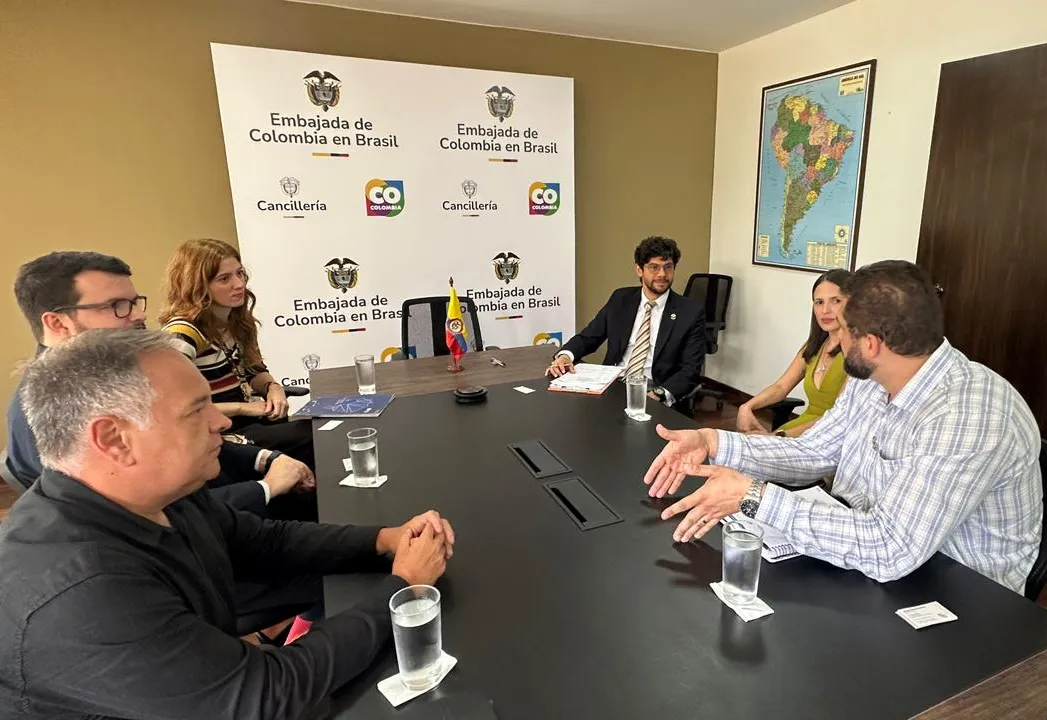 Grande ABC apresenta projeto de internacionalização à Embaixada da Colômbia