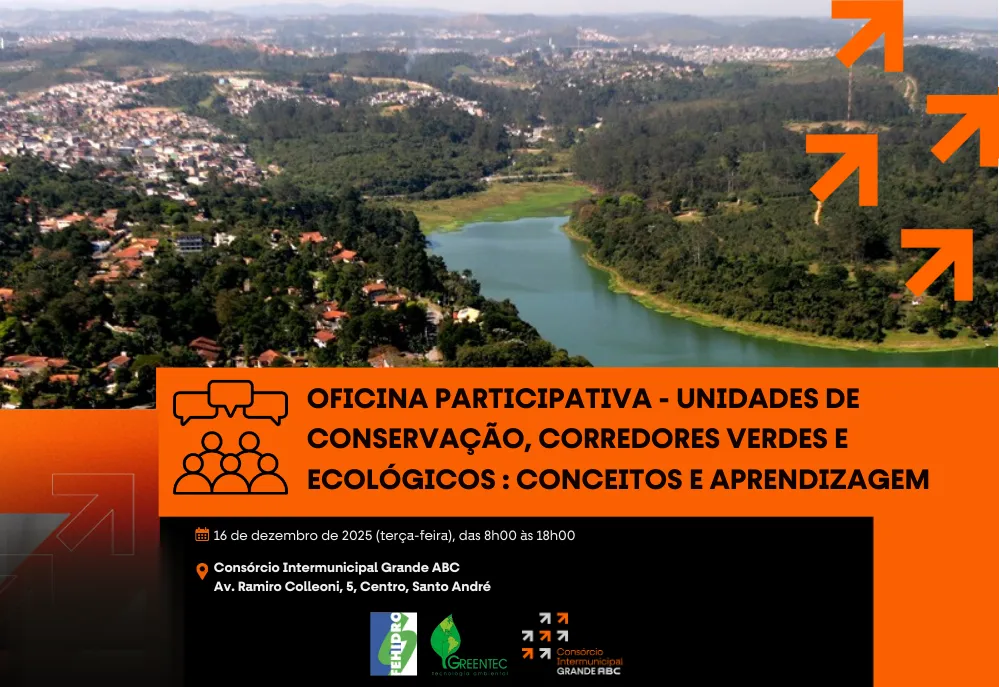 Consórcio ABC realiza oficina participativa sobre unidades de conservação e corredores verdes