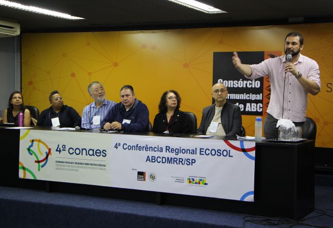 Grande ABC realiza 4ª Conferência Regional de Economia Solidária