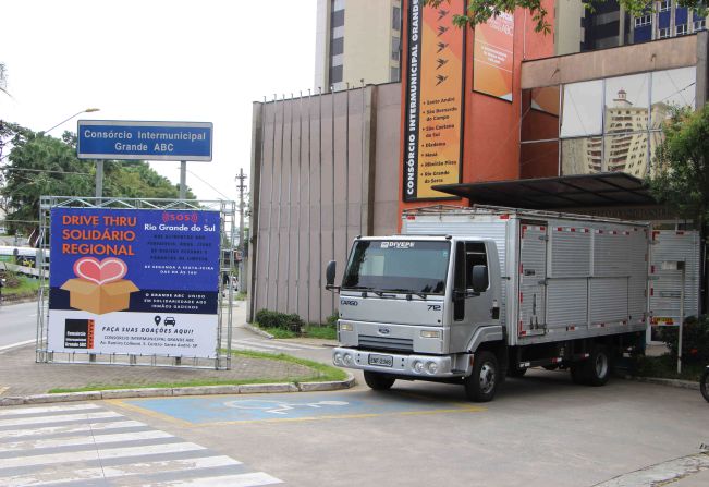 Consórcio ABC envia primeiro lote de doações para o Rio Grande do Sul