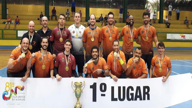 Handebol masculino livre de São Caetano ‘imita’ meninas e fatura o  título de campeão dos Jogos Abertos
