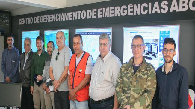 Consórcio apresenta CGE ABC à Defesa Civil de Osasco