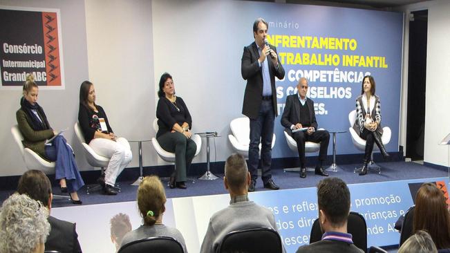 Seminário no Consórcio debate ações  para enfrentamento ao trabalho infantil