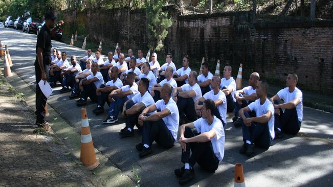 Futuros GCMs de Rio Grande da Serra recebem 1° treino  no Centro de Formação Regional