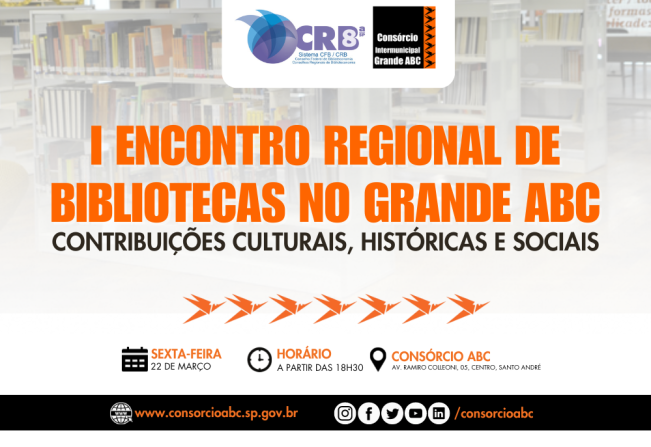 Consórcio ABC promove encontro regional de bibliotecas