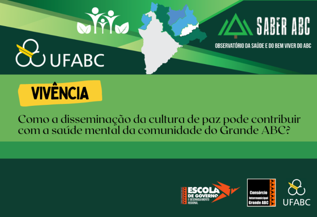 Consórcio ABC recebe evento sobre importância da cultura de paz para a saúde mental