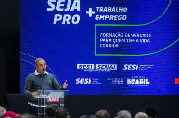 Governo Federal lança Programa Seja Pro+ Trabalho e Emprego no Grande ABC