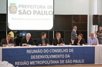 Presidente do Consórcio propõe debate sobre abastecimento de água em encontro metropolitano